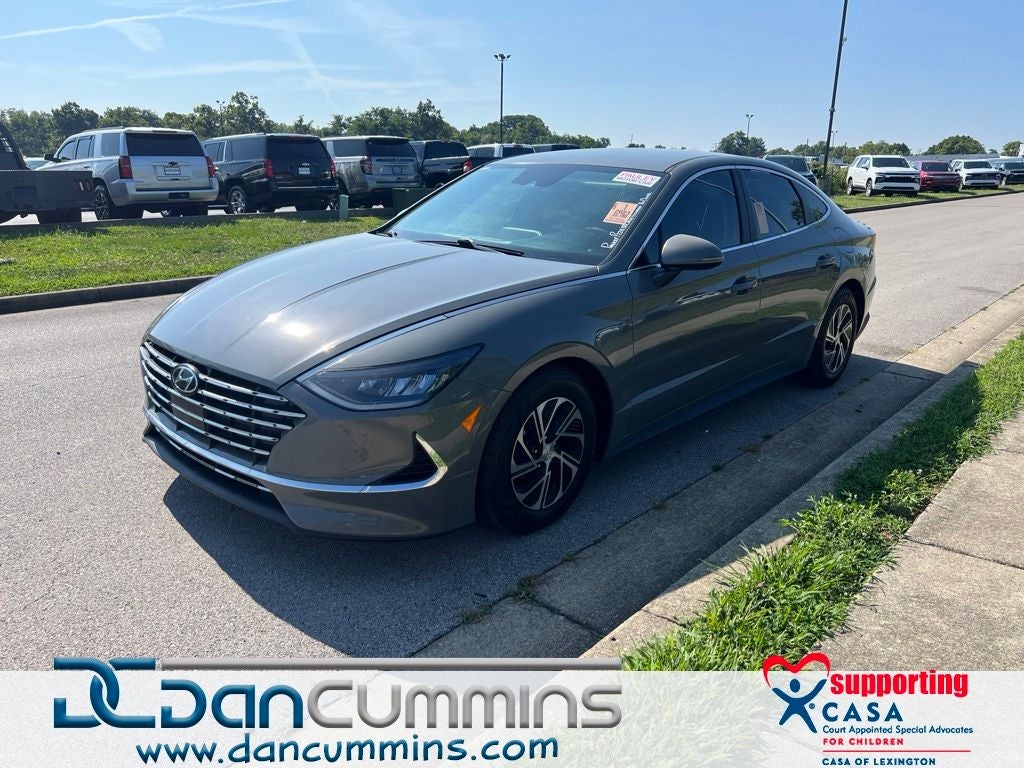 2021 Hyundai Sonata Hybrid Blue