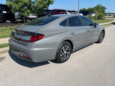 2021 Hyundai Sonata Hybrid Blue