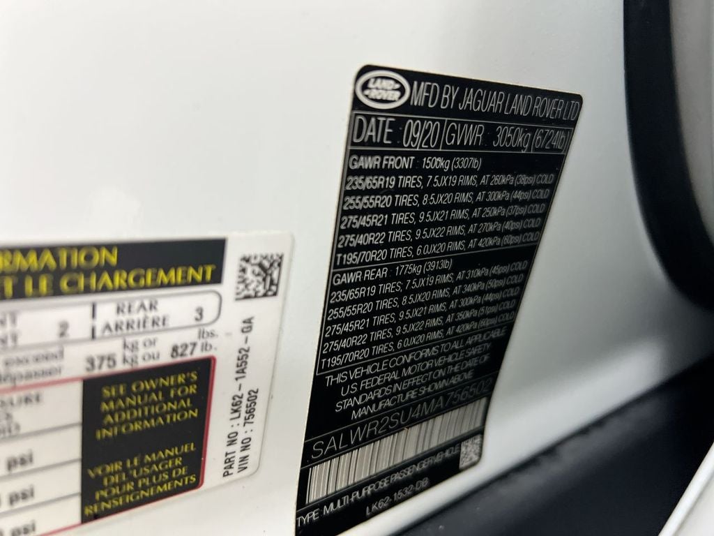 2021 Land Rover Range Rover Sport HSE Silver Edition