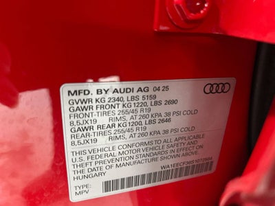 2025 Audi Q3 Premium Plus