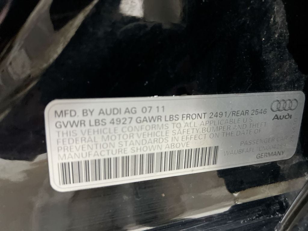 2012 Audi A4 2.0T Premium