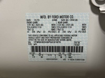 2023 Ford Explorer XLT
