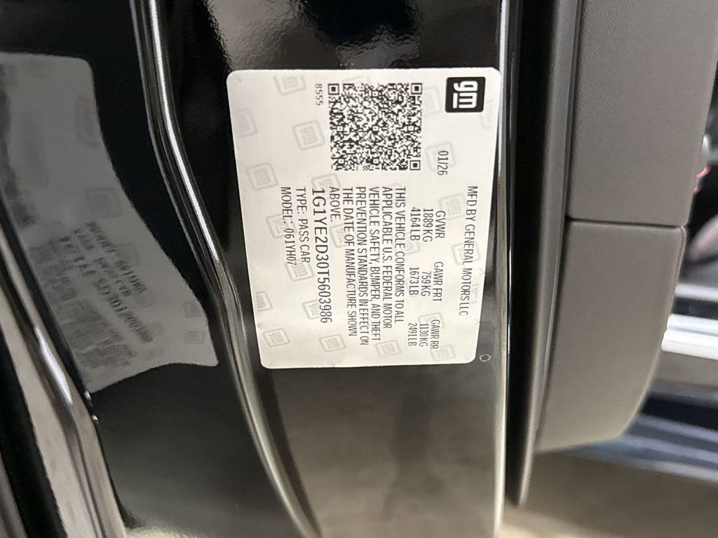 2026 Chevrolet Corvette Z06 2LZ