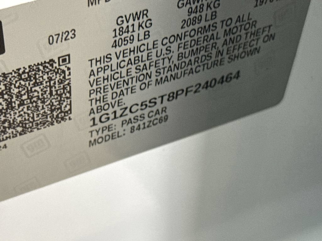 2023 Chevrolet Malibu FL