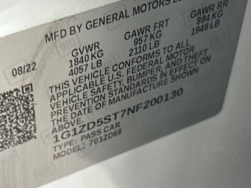 2022 Chevrolet Malibu LT