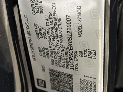 2025 Chevrolet Colorado WT/LT