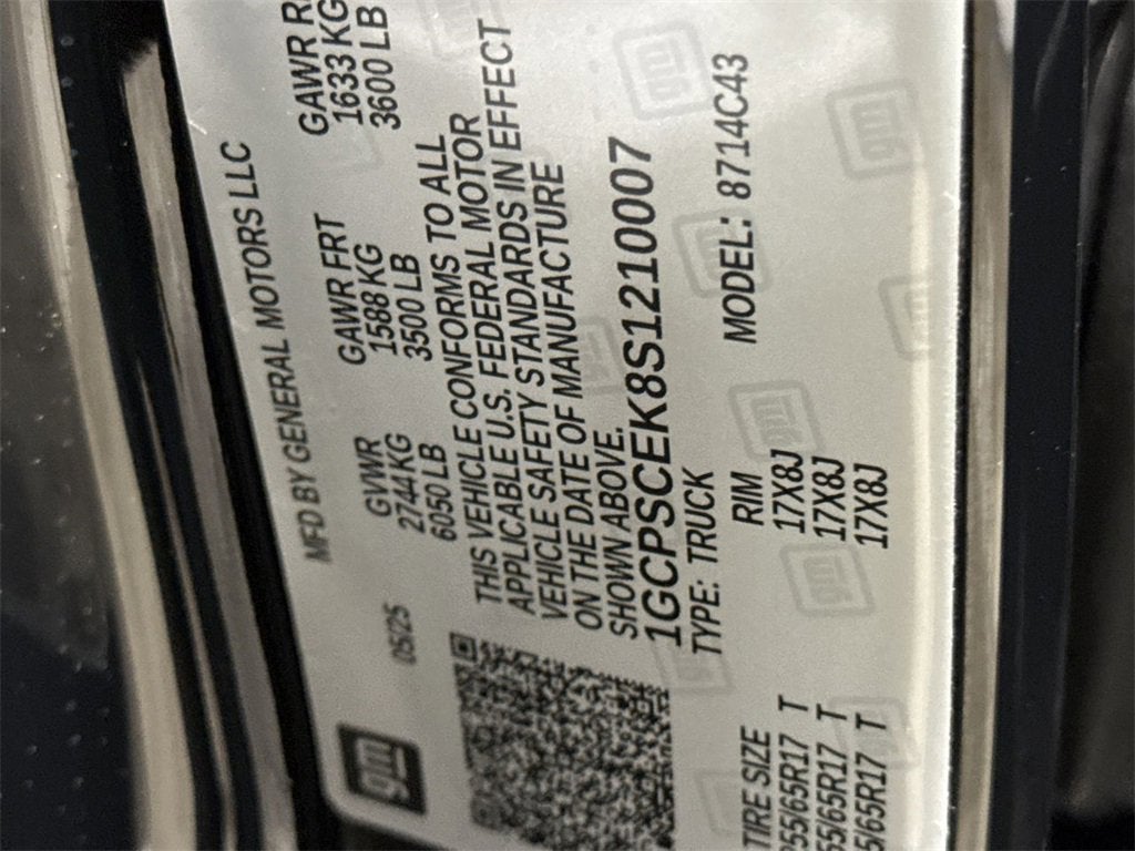 2025 Chevrolet Colorado WT/LT