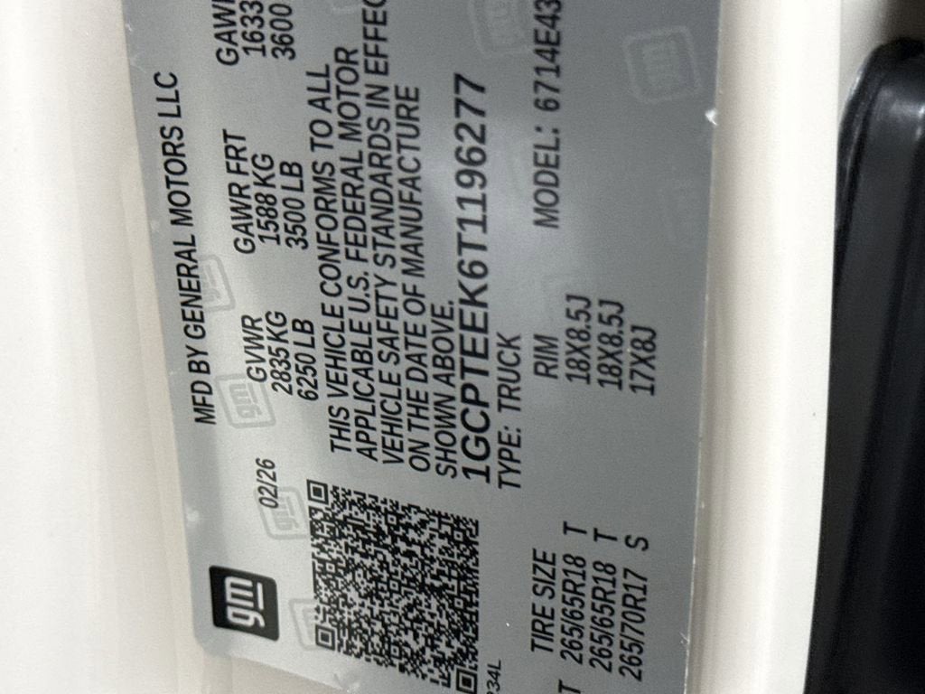 2026 Chevrolet Colorado Trail Boss