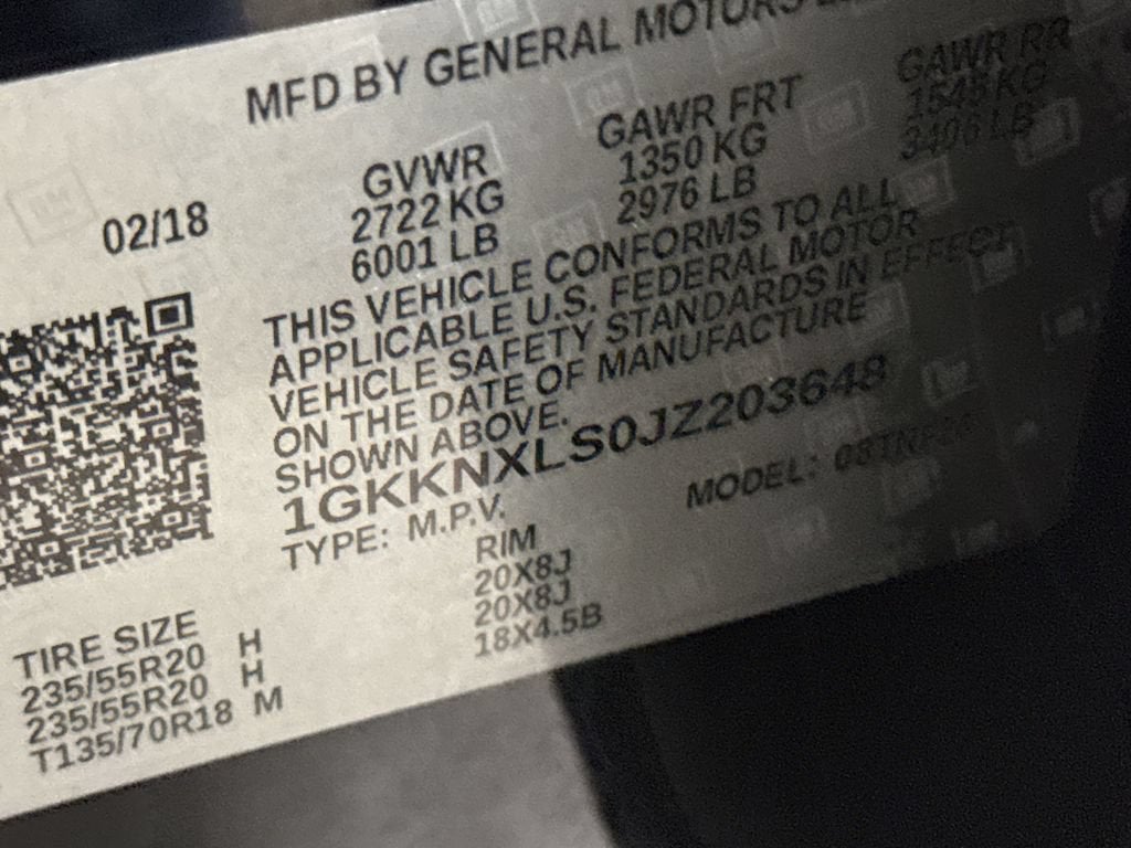 2018 GMC Acadia Denali