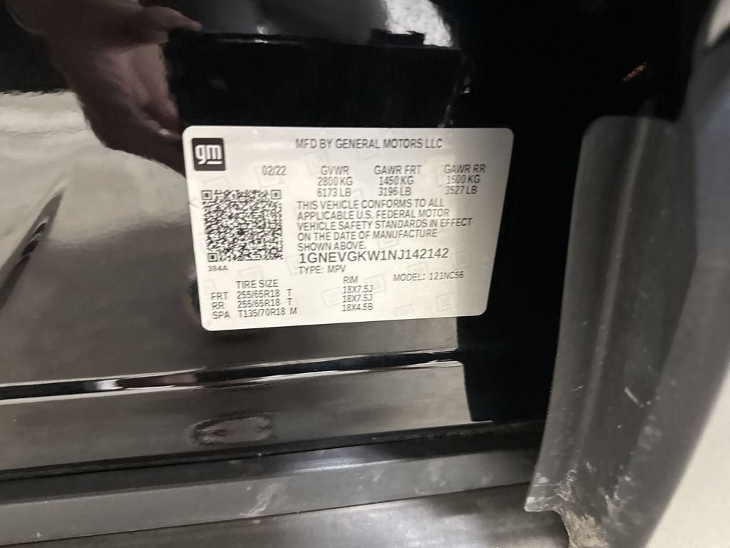 2022 Chevrolet Traverse LT Cloth