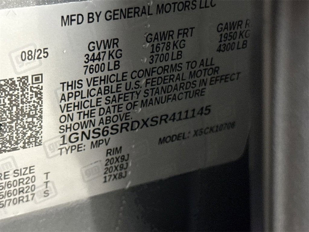 2025 Chevrolet Tahoe Premier