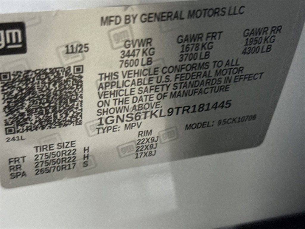 2026 Chevrolet Tahoe High Country