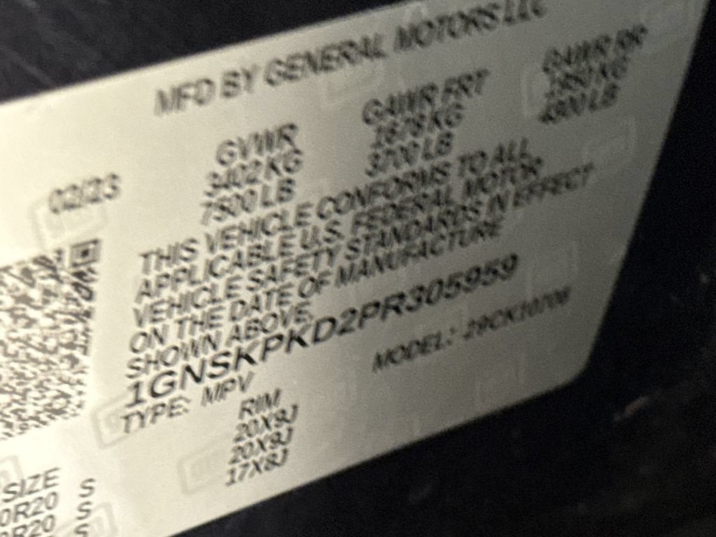 2023 Chevrolet Tahoe Z71