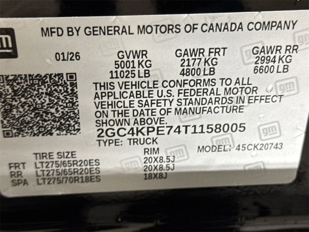 2026 Chevrolet Silverado 2500 HD LTZ