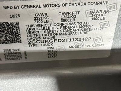 2026 Chevrolet Silverado 1500 LTZ