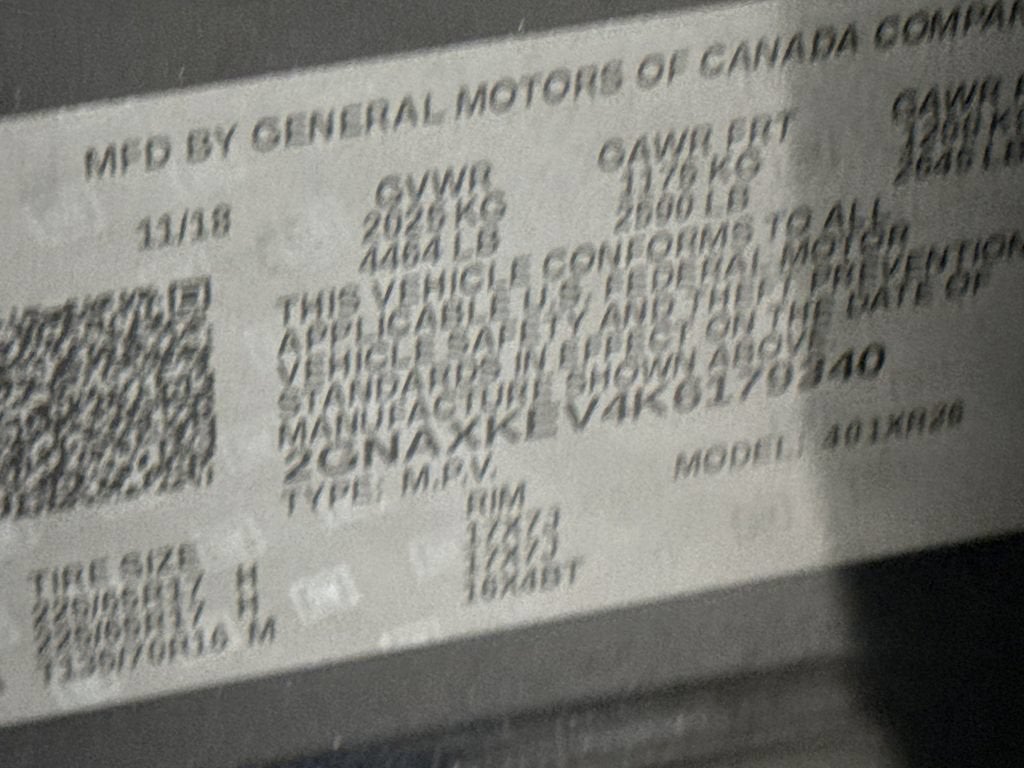 2019 Chevrolet Equinox LT