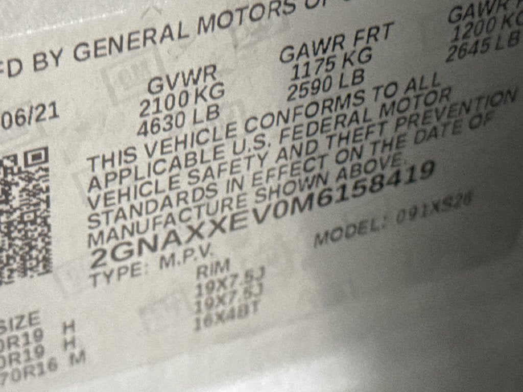 2021 Chevrolet Equinox Premier