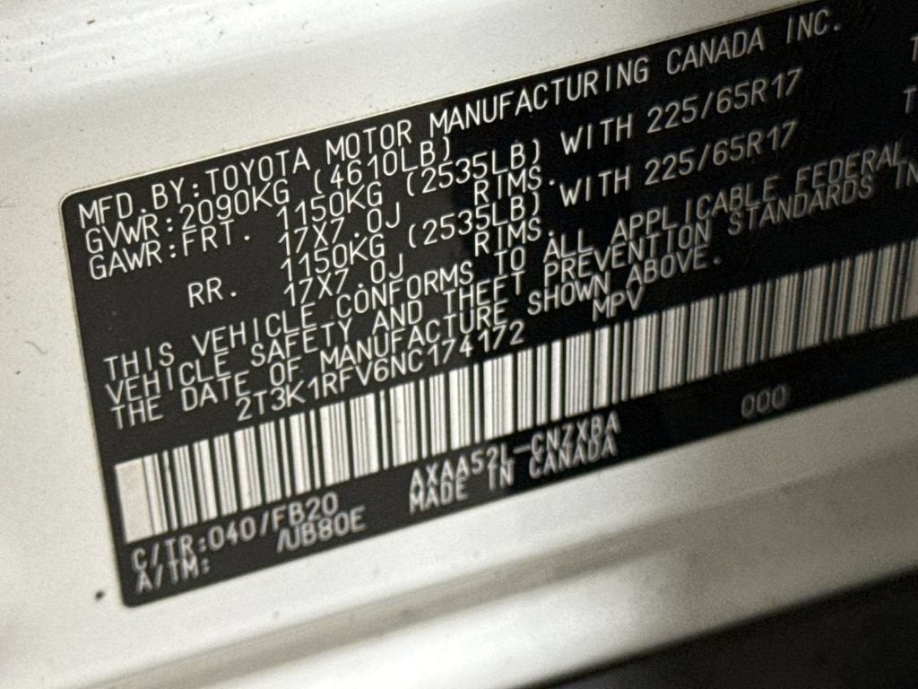 2022 Toyota RAV4 LE