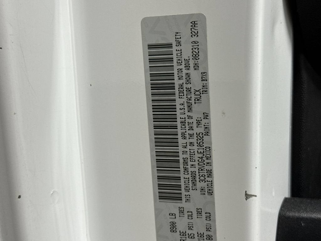 2018 RAM ProMaster Cargo Van Base