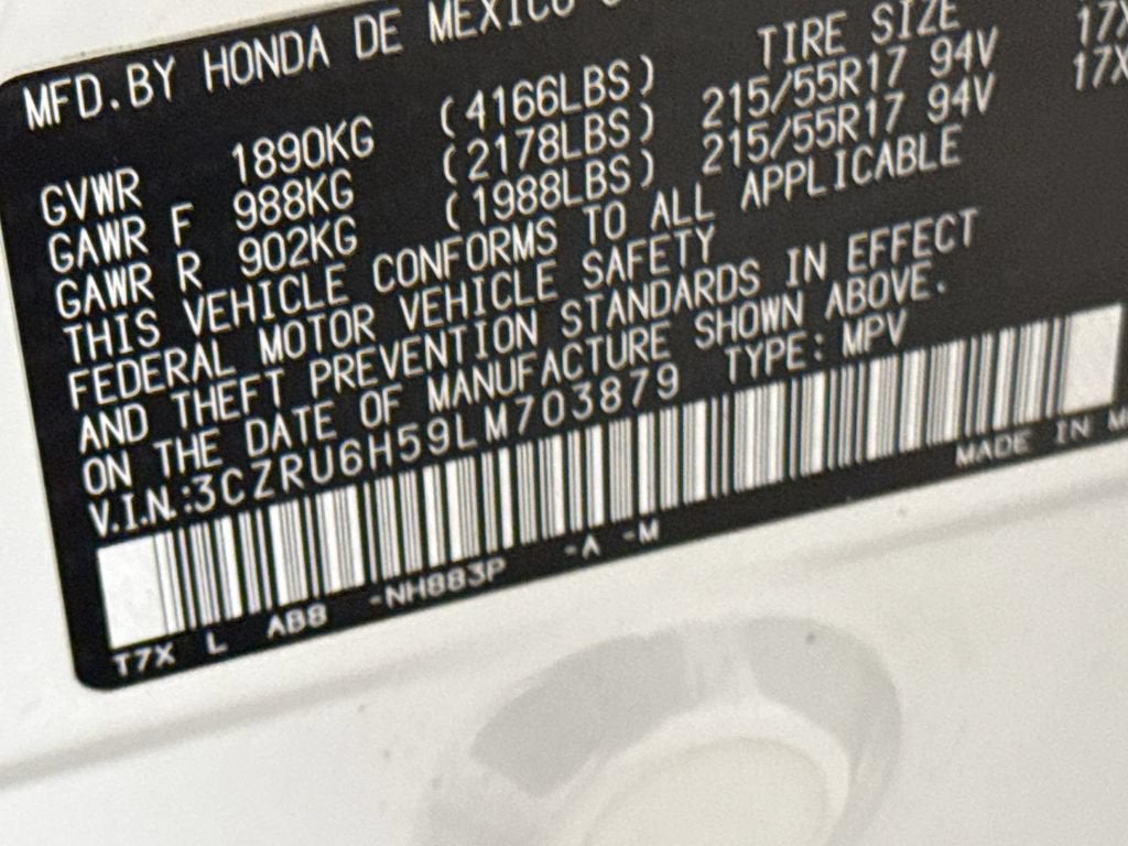2020 Honda HR-V EX