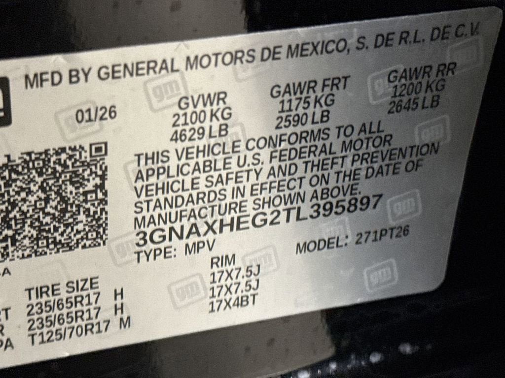 2026 Chevrolet Equinox LT