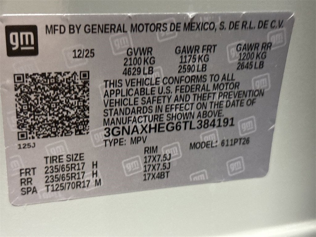 2026 Chevrolet Equinox LT