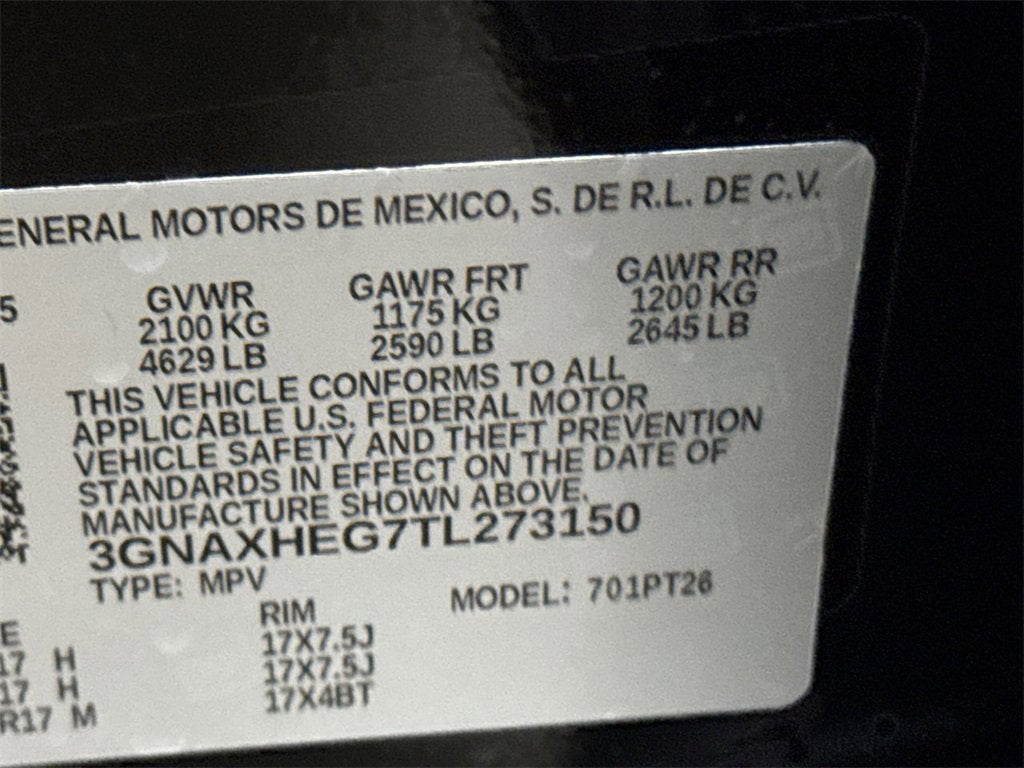 2026 Chevrolet Equinox LT