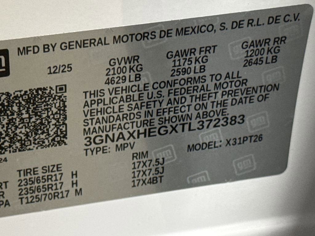 2026 Chevrolet Equinox LT