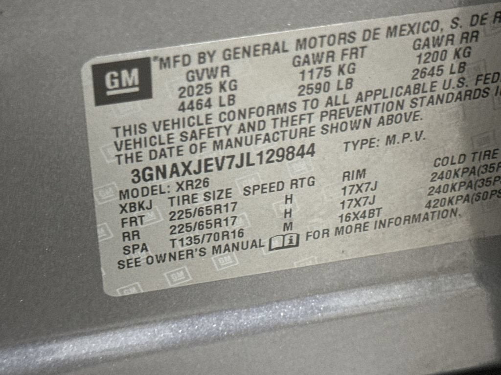 2018 Chevrolet Equinox LT