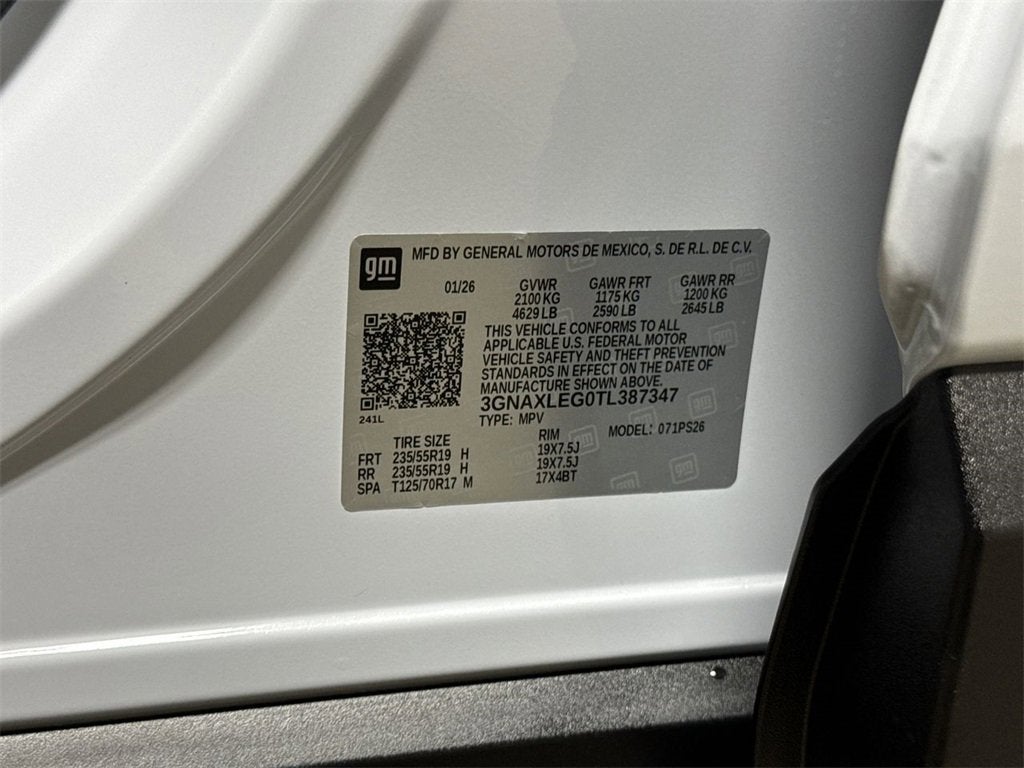 2026 Chevrolet Equinox RS