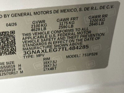 2026 Chevrolet Equinox RS