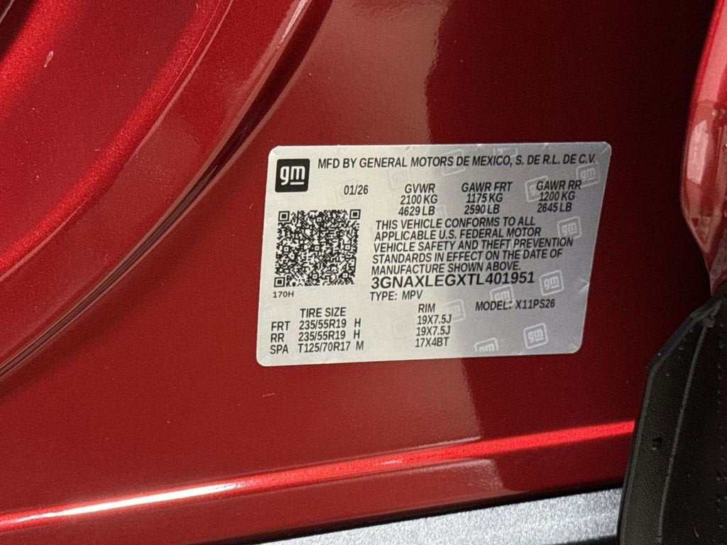 2026 Chevrolet Equinox RS