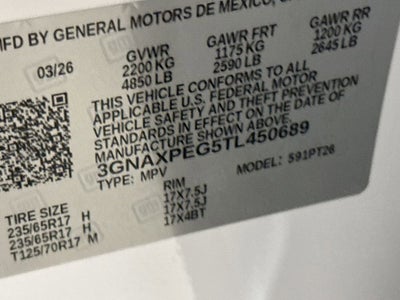 2026 Chevrolet Equinox LT