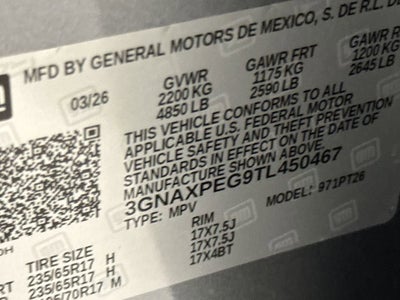 2026 Chevrolet Equinox LT