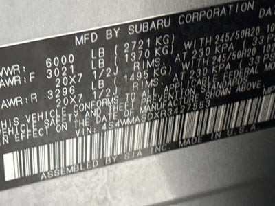 2024 Subaru Ascent Limited