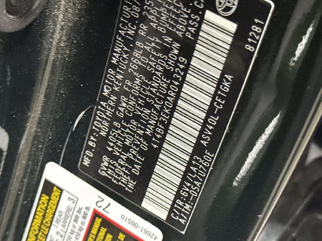 2010 Toyota Camry Base
