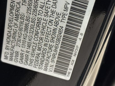 2025 Honda Odyssey EX-L