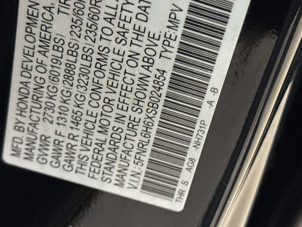 2025 Honda Odyssey EX-L