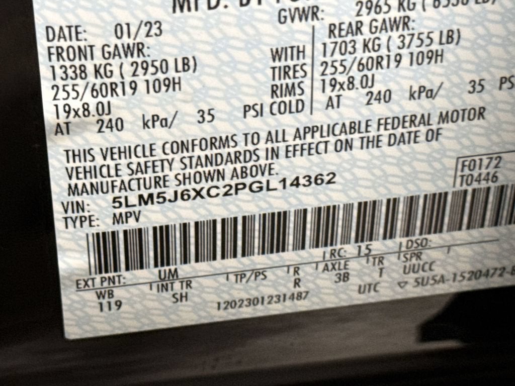 2023 Lincoln Aviator Standard