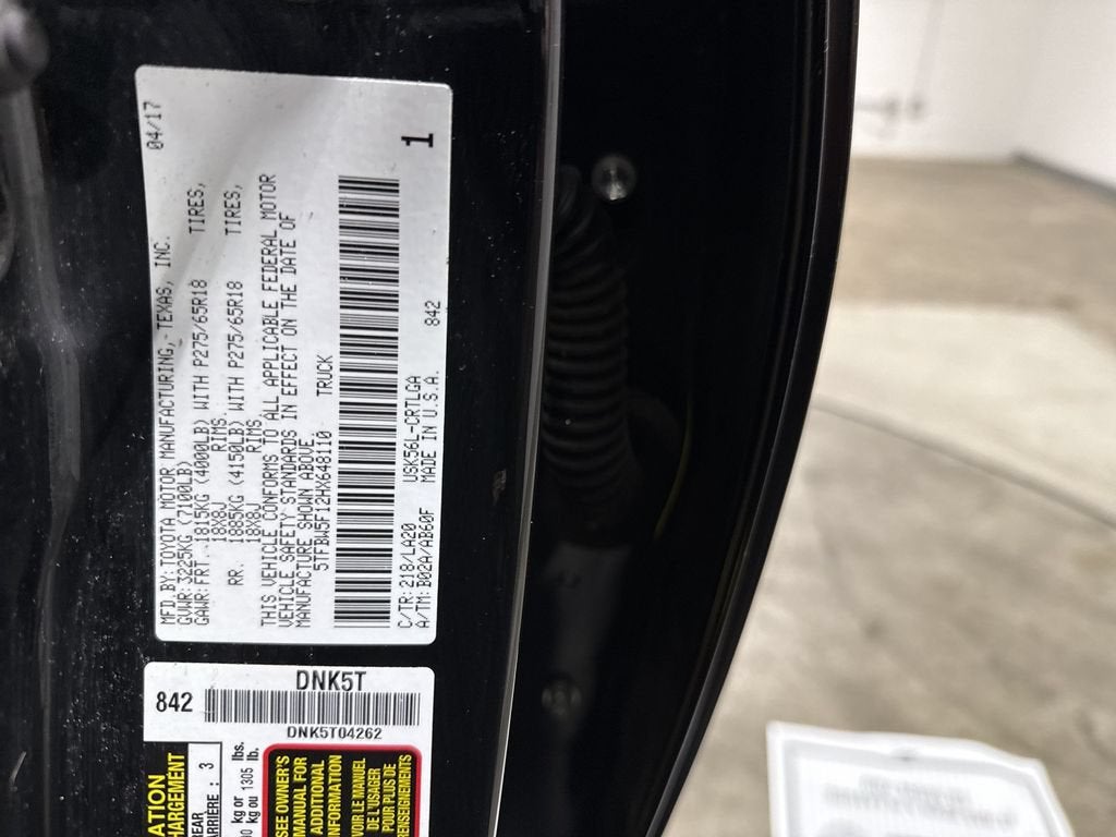 2017 Toyota Tundra 4WD Limited