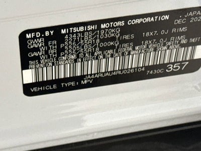 2024 Mitsubishi Outlander Sport S