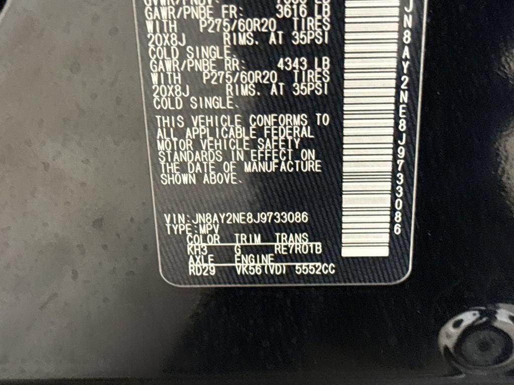 2018 Nissan Armada Platinum