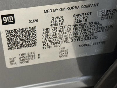 2026 Chevrolet Trailblazer RS