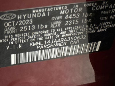 2024 Hyundai Sonata SEL