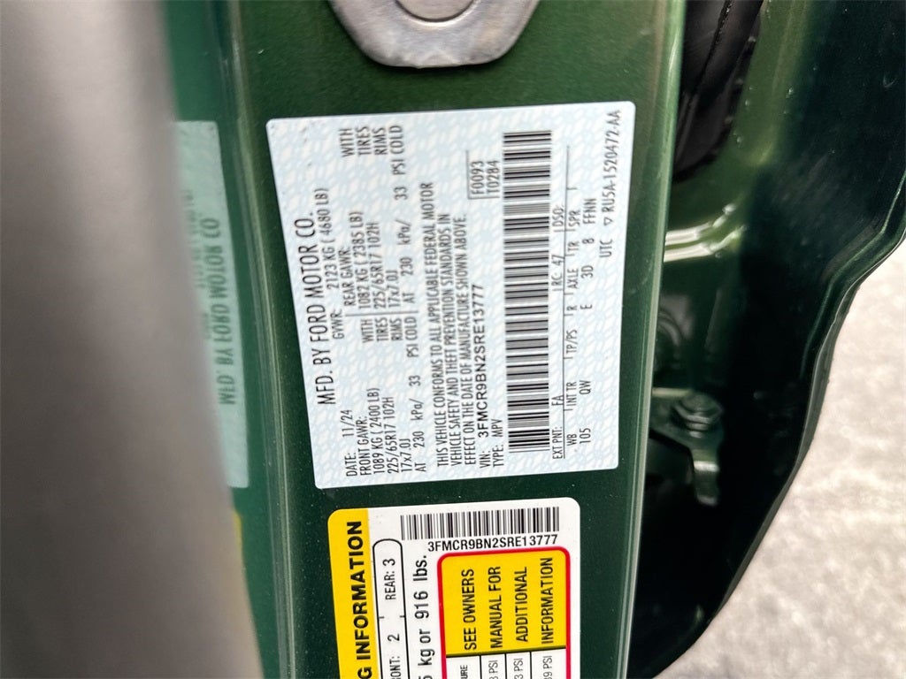 2025 Ford Bronco Sport Big Bend