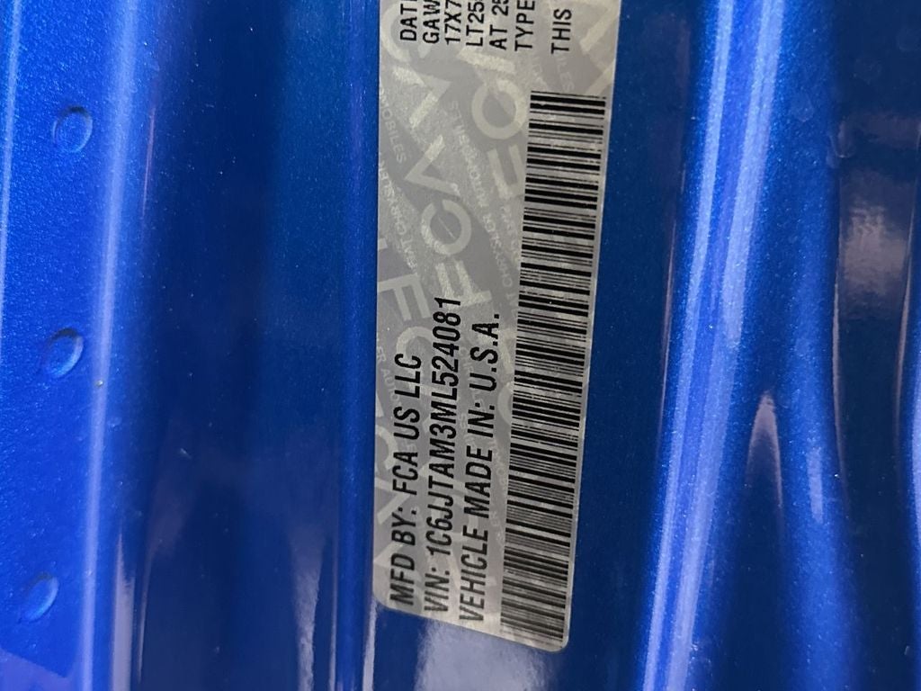 2021 Jeep Gladiator Willys