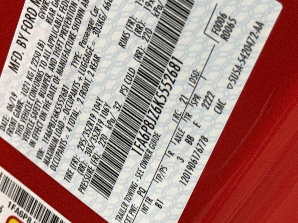 2019 Ford Mustang Shelby GT350