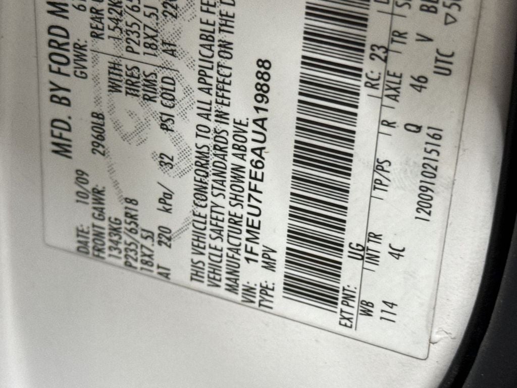 2010 Ford Explorer Limited