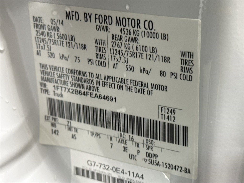 2015 Ford F-250SD XL