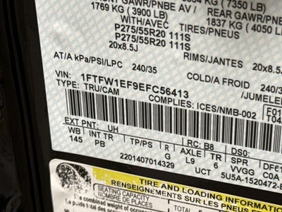 2014 Ford F-150 Platinum